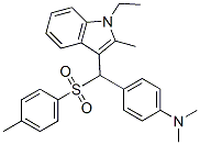 CAS#: 68912-03-8， 4-[(1-Ethyl-2-Methyl-1H-Indol-3-Yl)[(4-Methylphenyl)Sulfonyl]Methyl]-N,N-Dimethylbenzenamine