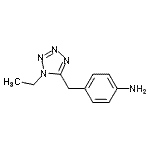 CAS#: 689251-72-7， 4-[(1-Ethyl-1H-tetrazol-5-yl)methyl]aniline
