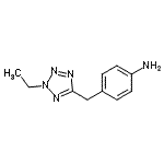 CAS#: 689251-73-8， 4-[(2-Ethyl-2H-tetrazol-5-yl)methyl]aniline