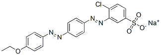 CAS#: 68959-01-3， Sodium 4-Chloro-3-[[4-[(4-Ethoxyphenyl)Azo]Phenyl]Azo]Benzenesulphonate