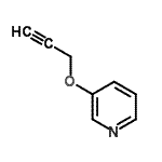 CAS#: 69022-70-4， 3-(2-Propyn-1-yloxy)pyridine