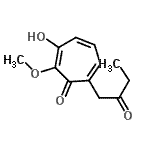 CAS#: 690233-52-4， 3-Hydroxy-2-methoxy-7-(2-oxobutyl)-2,4,6-cycloheptatrien-1-one