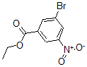 structure of CAS# 690260-94-7, 3-Bromo-5-Nitro-Benzoic Acid Ethyl Ester;Ethyl 3-Bromo-5-Nitrobenzoate 98%;Ethyl 3-Bromo-5-Nitrobenzoate