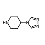 CAS#: 690261-92-8， 4-(4H-1,2,4-Triazol-4-yl)piperidine