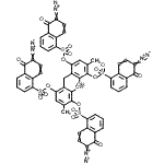CAS#: 69039-70-9， [2-[[3,6-bis[(6-diazo-5-oxo-1-naphthyl)sulfonyloxy]-2-hydroxy-4-methyl-phenyl]methyl]-4-[(6-diazo-5-oxo-1-naphthyl)sulfonyloxy]-3-hydroxy-5-methyl-phenyl] 6-diazo-5-oxo-naphthalene-1-sulfonate