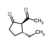 CAS#: 690660-88-9， (2R,3R)-2-Acetyl-3-ethylcyclopentanone