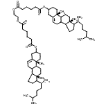 CAS#: 69068-97-9， 6,6'-Di-(8xi,9xi,14xi,17xi)-cholest-5-en-3-yl 1,1'-(1,2-ethanediyl) dihexanedioate