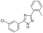 CAS#: 69095-76-7， 5-(3-Chlorophenyl)-3-(o-Tolyl)-1H-1,2,4-Triazole