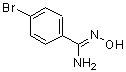 structure of CAS# 69113-23-1, 4-Bromo-N'-hydroxybenzenecarboximidamide;(4-bromophenyl)(hydroxyimino)methylamine;(e)-4-bromo-n'-hydroxybenzimidamide;4-Bromo-3-phenyl-1(2)H-pyrazole