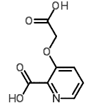 CAS#: 691845-06-4， 3-(Carboxymethoxy)-2-pyridinecarboxylic acid