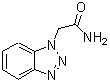 structure of CAS# 69218-56-0, 2-(1H-Benzotriazol-1-yl)acetamide;2-Benzotriazol-1-yl-acetamide;ZINC03166486