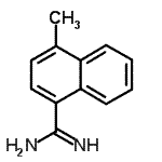 CAS#: 69228-21-3， 4-Methyl-1-naphthalenecarboximidamide