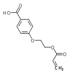 CAS#: 69260-38-4， 4-[2-(Acryloyloxy)ethoxy]benzoic acid
