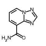 CAS 登录号：69278-00-8， [1,2,4]三唑并[1,5-a]吡啶-8-甲酰胺