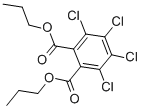 structure of CAS# 6928-67-2, Tetrachlorophthalic Acid Di-n-Propyl Ester;3,4,5,6-Tetrachlorobenzene-1,2-Dicarboxylic Acid Dipropyl Ester;1,2-Benzenedicarboxylic Acid, 3,4,5,6-Tetrachloro-, Dipropyl Ester;Nsc83596