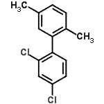 CAS#: 69299-48-5， 2,4-Dichloro-2',5'-dimethylbiphenyl
