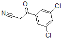 structure of CAS# 69316-09-2, 3,5-Dichloro-beta-Oxo-Benzenepropanenitrile