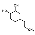 CAS#: 693244-64-3， 4-Propyl-1,2-cyclohexanediol