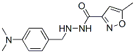 CAS#: 69352-53-0， N'-(4-Dimethylaminobenzyl)-5-Methyl-3-Isoxazolecarbohydrazide