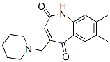 CAS#: 69353-32-8， 2,5-Dihydro-7,8-Dimethyl-2,5-Dioxo-4-(Piperidinomethyl)-1H-1-Benzazepine