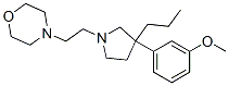 CAS#: 69365-74-8， 4-[2-[3-(M-Methoxyphenyl)-3-Propyl-1-Pyrrolidinyl]Ethyl]Morpholine
