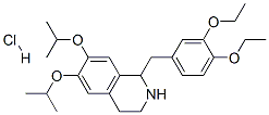 CAS#: 69373-98-4， 1-[(3,4-Diethoxyphenyl)Methyl]-6,7-Dipropan-2-Yloxy-1,2,3,4-Tetrahydro Isoquinoline Hydrochloride