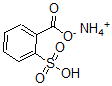 structure of CAS# 6939-89-5, 2-Sulfo-Benzoic Acid Ammonium Salt (1:1);2-SULFOBENZOIC ACID MONOAMMONIUM SALT;O-SULFOBENZOIC ACID MONOAMMONIUM SALT;Ammonium Hydrogen 2-Sulphobenzoate