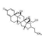 CAS#: 694438-95-4， (4aR,4bS,5S,6aS,6bS,9aR,10aS,10bS)-6b-Glycoloyl-5-hydroxy-4a,6a-dimethyl-8-propyl-4a,4b,5,6,6a,6b,9a,10,10a,10b,11,12-dodecahydro-2H-naphtho[2',1':4,5]indeno[1,2-d][1,3]dioxol-2-one
