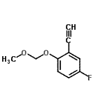 CAS#: 694490-79-4， 2-Ethynyl-4-fluoro-1-(methoxymethoxy)benzene