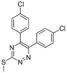 CAS#: 69466-88-2， 5,6-Bis(4-Chlorophenyl)-3-Methylthio-1,2,4-Triazine