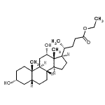 CAS#: 69519-35-3， Ethyl (3alpha,5beta,12alpha)-3,12-dihydroxycholan-24-oate