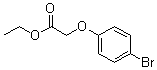 结构式 CAS# 6964-29-0, 2-(4-溴苯氧基)-乙酸乙酯