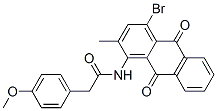 CAS#: 69657-94-9， N-(4-Bromo-2-Methyl-9,10-Dioxo-Anthracen-1-Yl)-2-(4-Methoxyphenyl)Acetamide