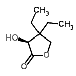 CAS#: 696642-67-8， (3S)-4,4-Diethyl-3-hydroxydihydro-2(3H)-furanone