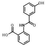 CAS#: 697235-58-8， 2-[(3-Hydroxybenzoyl)amino]benzoic acid