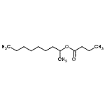 CAS#: 69727-42-0， 2-Nonanyl butyrate
