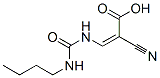 CAS#: 6976-81-4， (Z)-3-(Butylcarbamoylamino)-2-Cyano-Prop-2-Enoic Acid