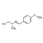 CAS#: 697763-78-3， (2R)-2-[(E)-(4-Methoxybenzylidene)amino]-1-propanol