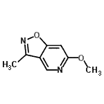 CAS#: 69790-39-2， 6-Methoxy-3-methyl[1,2]oxazolo[4,5-c]pyridine
