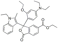 CAS#: 69898-66-4， Ethyl 3-[4-(Diethylamino)-2-Ethoxyphenyl]-3-(1-Ethyl-2-Methyl-1H-Indol-3-Yl)-1,3-Dihydro-1-Oxoisobenzofuran-5-Carboxylate