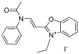 CAS#: 6992-73-0， 2-[2-(Acetylphenylamino)Vinyl]-3-Ethylbenzoxazolium Iodide