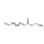 CAS#: 69982-16-7， Ethyl (2E)-(3-formyltriazanylidene)acetate