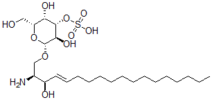 CAS#: 70005-46-8， Psychosine-3'-Sulfate Ester