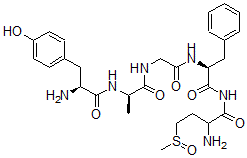 CAS#: 70021-29-3， 2-Alanyl-methionine sulfoxide enkephalinamide