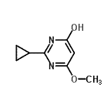 CAS#: 70058-41-2， 2-Cyclopropyl-6-methoxy-4(1H)-pyrimidinone