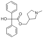 CAS#: 7009-76-9， 1-Methyl-3-pyrrolidinemethanol benzilate