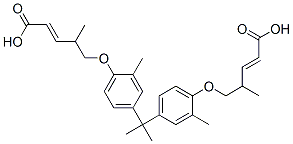 CAS#: 70146-05-3， (1-Methylethylidene)Bis[(2-Methyl-4,1-Phenylene)Oxy(1-Methyl-2,1-Ethanediyl)] Diacrylate
