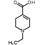 CAS#: 701905-55-7， 1-Ethyl-1,2,3,6-tetrahydro-4-pyridinecarboxylic acid