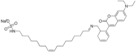 CAS#: 70267-73-1， Sodium 2-[7-(Diethylamino)-2-Oxo-2H-1-Benzopyran-3-Yl]-1H-Benzimidazolesulphonate