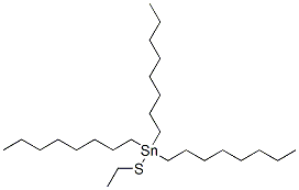 CAS#: 70303-46-7， (Ethylthio)Trioctylstannane